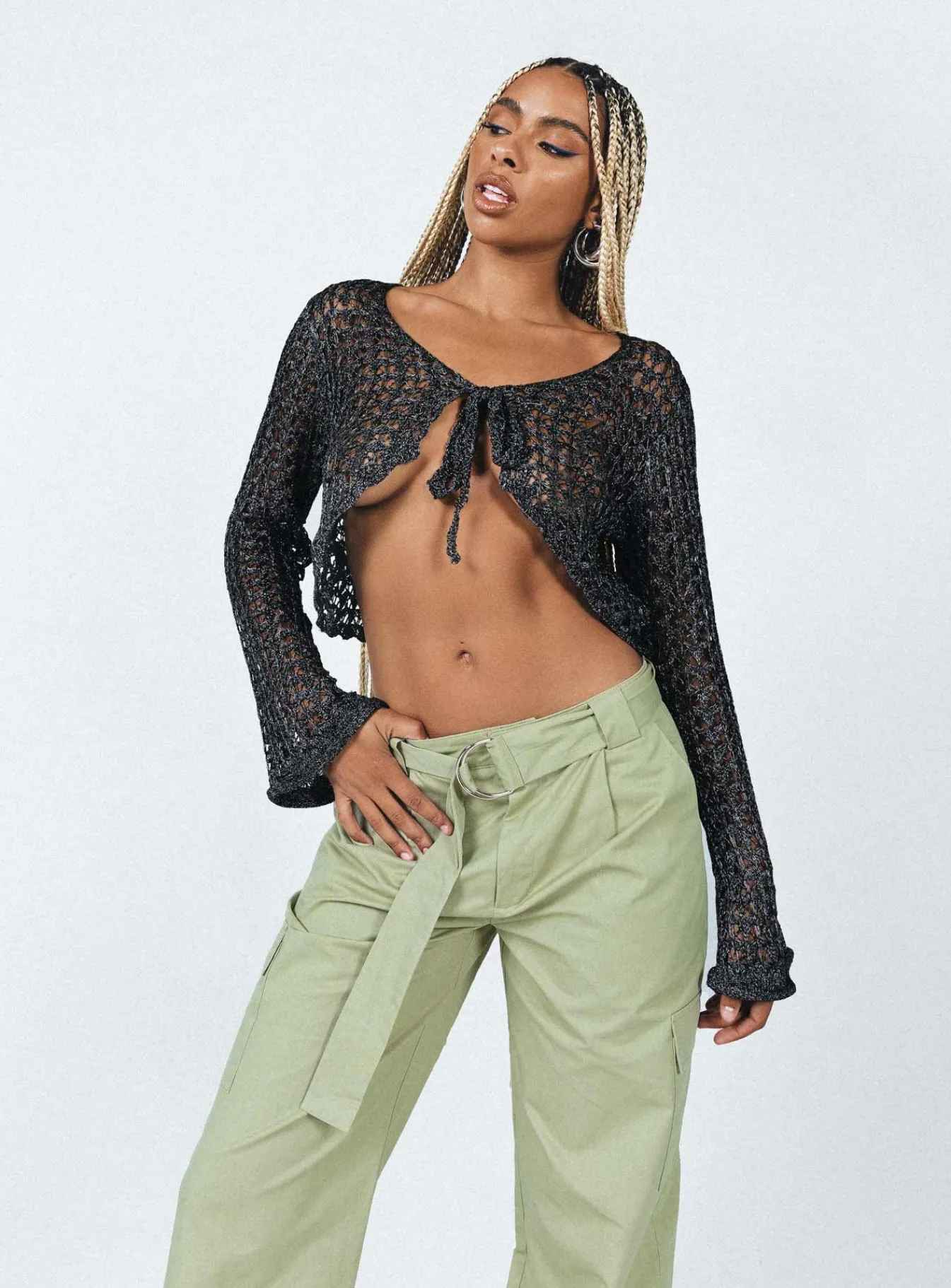 Princess Polly Mystical Long Sleeve Top Black Store
