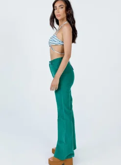 Princess Polly Nadia Pants  Green New