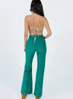 Princess Polly Nadia Pants  Green New