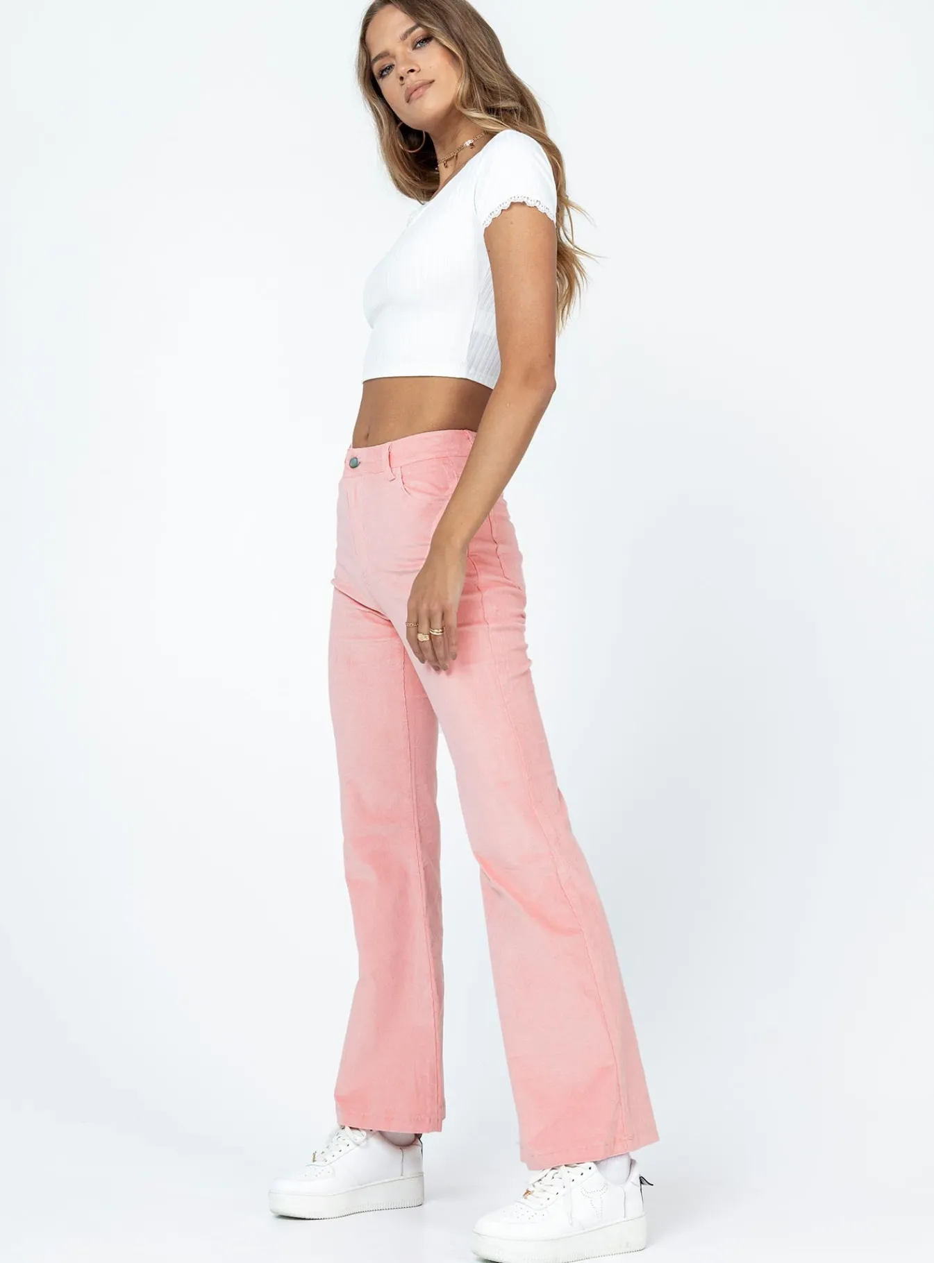Princess Polly Nadia Pants Pink Hot