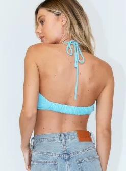 Princess Polly Nadia Top  Blue Online