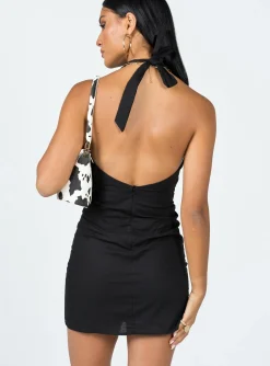 Princess Polly Nashville Mini Dress  Black Cheap