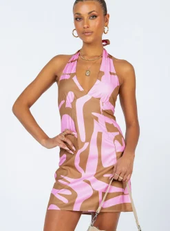Princess Polly Nashville Mini Dressmulti   Pink Flash Sale