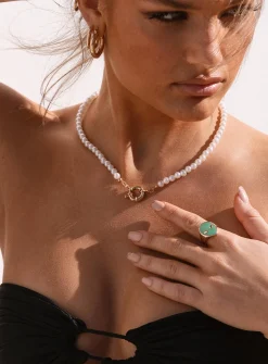 Princess Polly Neverfall Necklace  Gold New
