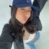 Princess Polly New York Dad Cap  Blue Shop