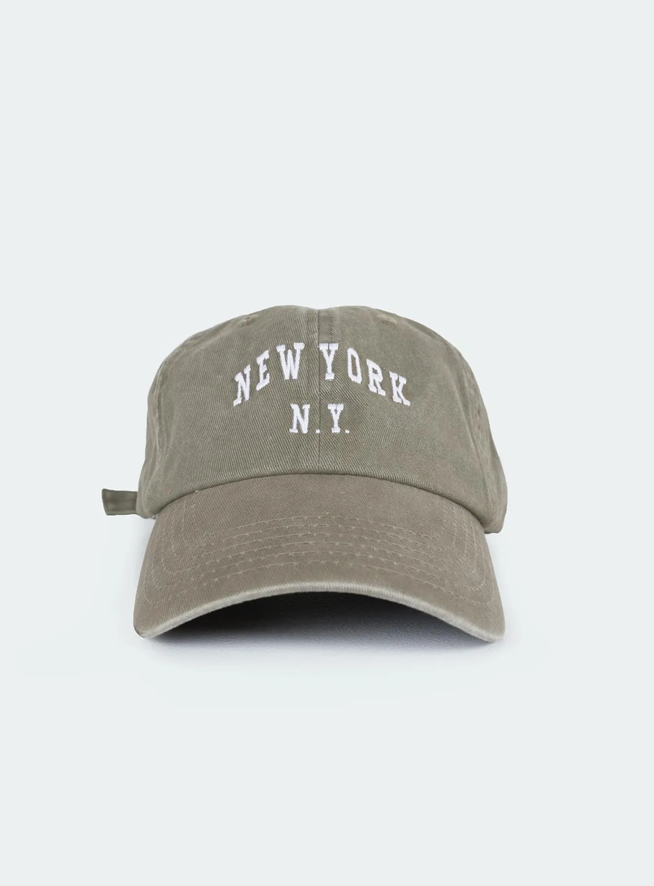 Princess Polly New York Dad Cap Grey New