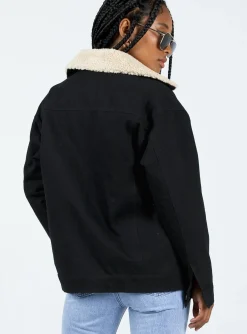 Princess Polly Nika Jacket  Black Best