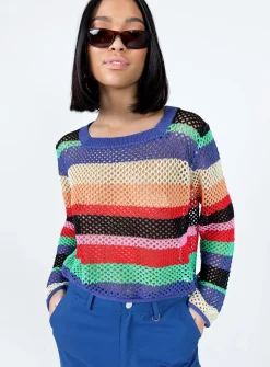 Princess Polly Nikkita Sweater  Multi Best Sale