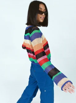 Princess Polly Nikkita Sweater  Multi Best Sale