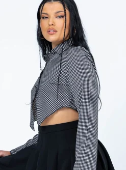 Princess Polly Nina Long Sleeve Top  Black Online