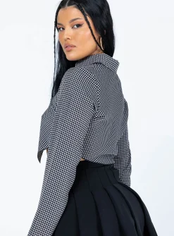 Princess Polly Nina Long Sleeve Top  Black Online