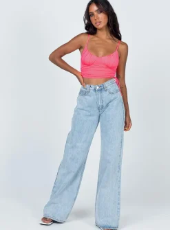 Princess Polly Nobu Top  Pink Online