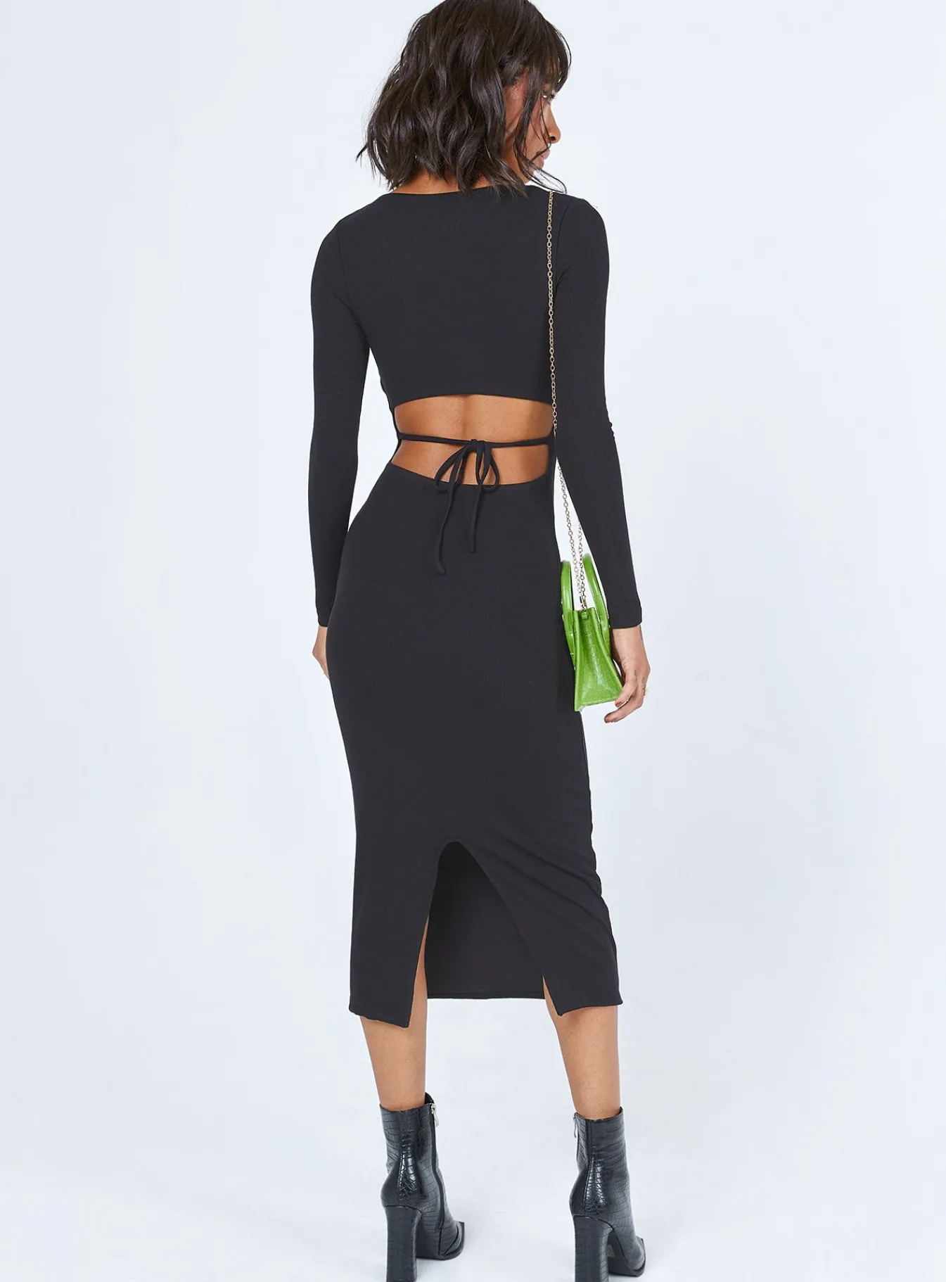 Princess Polly Nolan Midi Dress Black Best Sale