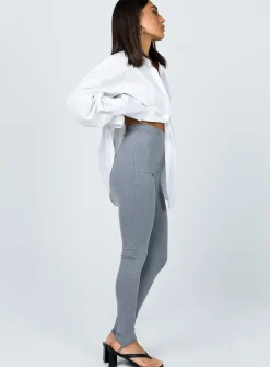 Princess Polly Nolen Leggings  Grey Online