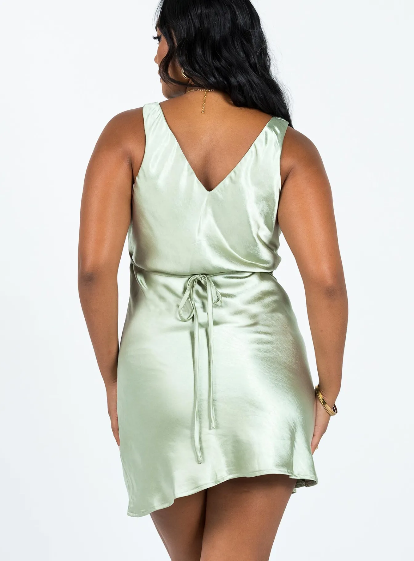 Princess Polly Norma Mini Dress Green Best Sale