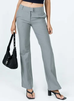Princess Polly Norwood Pants  Grey Best Sale