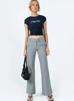 Princess Polly Norwood Pants  Grey Best Sale