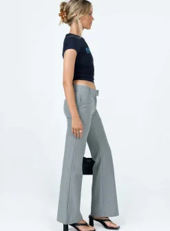 Princess Polly Norwood Pants  Grey Best Sale