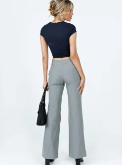Princess Polly Norwood Pants  Grey Best Sale
