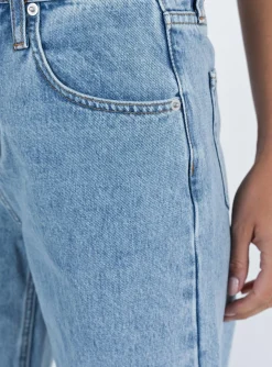 Princess Polly Ollie Straight Leg Jean Mid Wash Denim Fashion