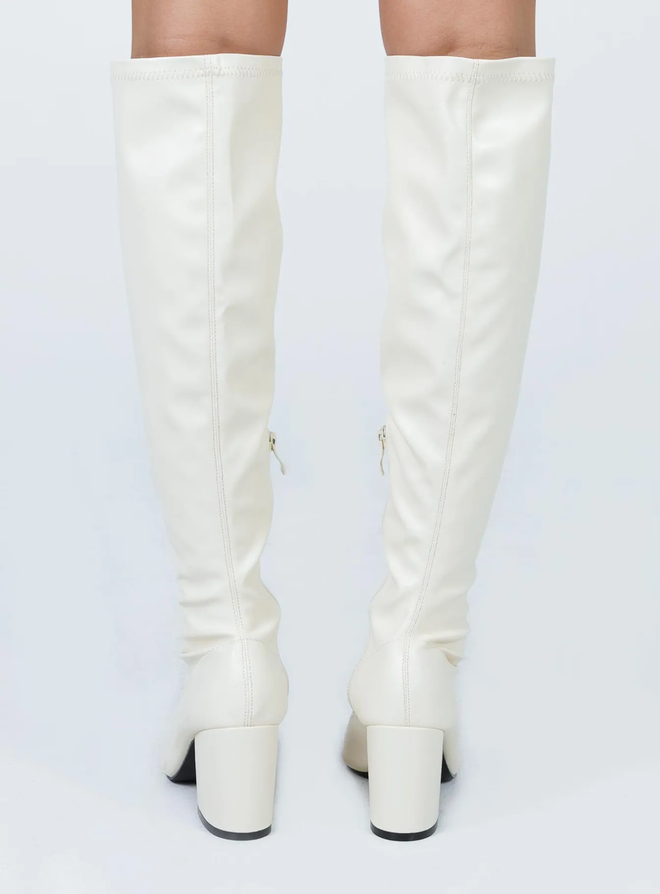 Princess Polly Olsen Boots White Shop
