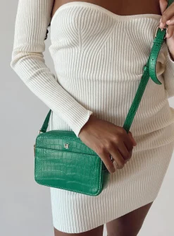Princess Polly Olwin Crossbody Bag  Green Flash Sale