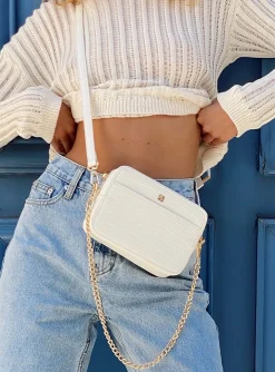 Princess Polly Olwin Crossbody Bag  White Sale