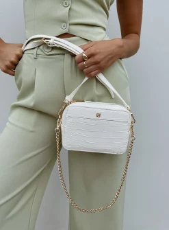 Princess Polly Olwin Crossbody Bag  White Sale