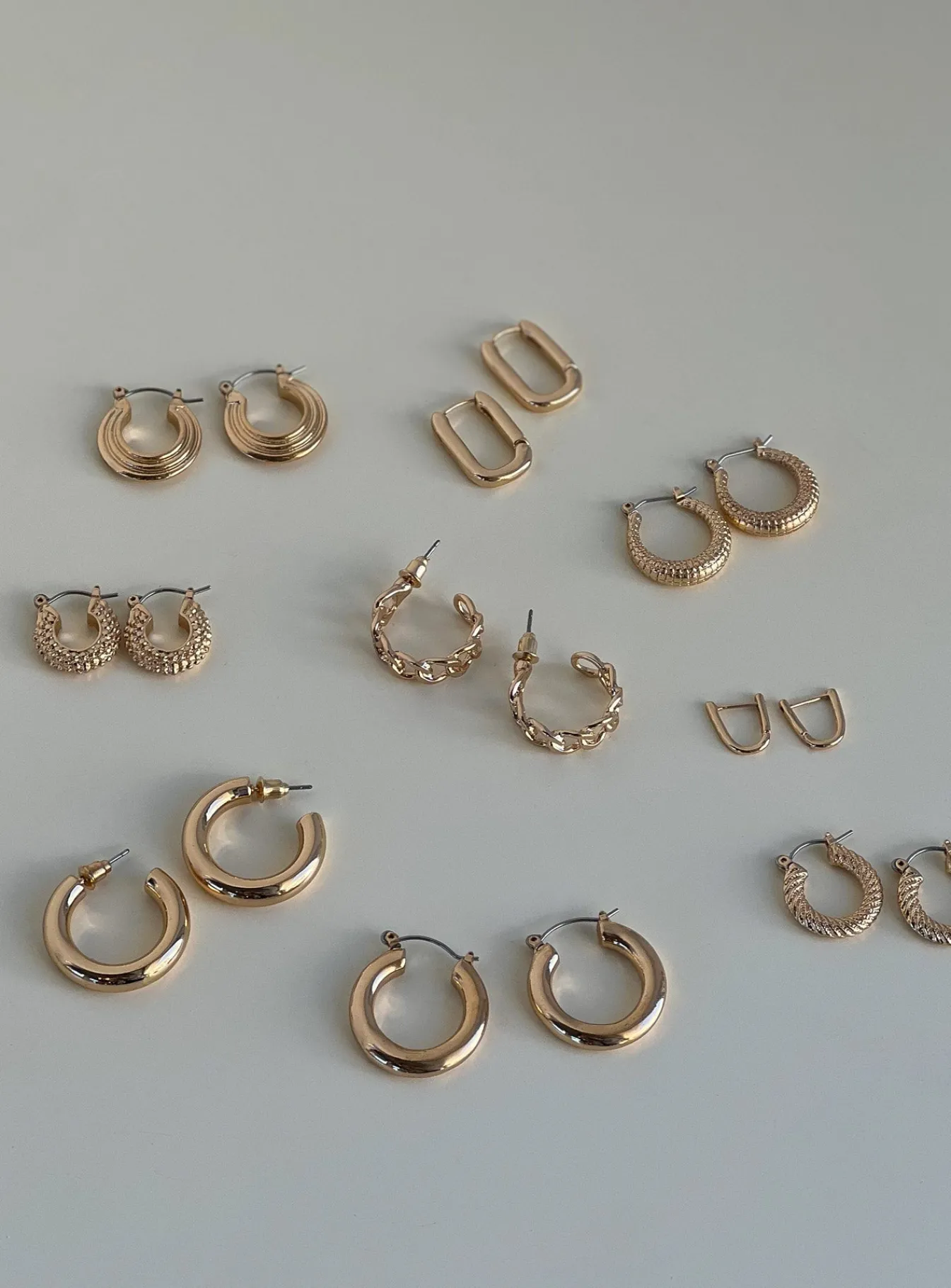 Princess Polly One For All Hoop Pack Gold Clearance