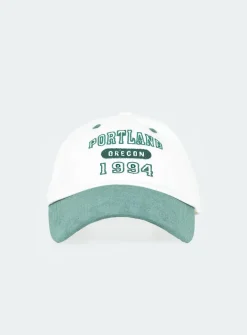 Princess Polly Oregon Cap  White / Green Sale