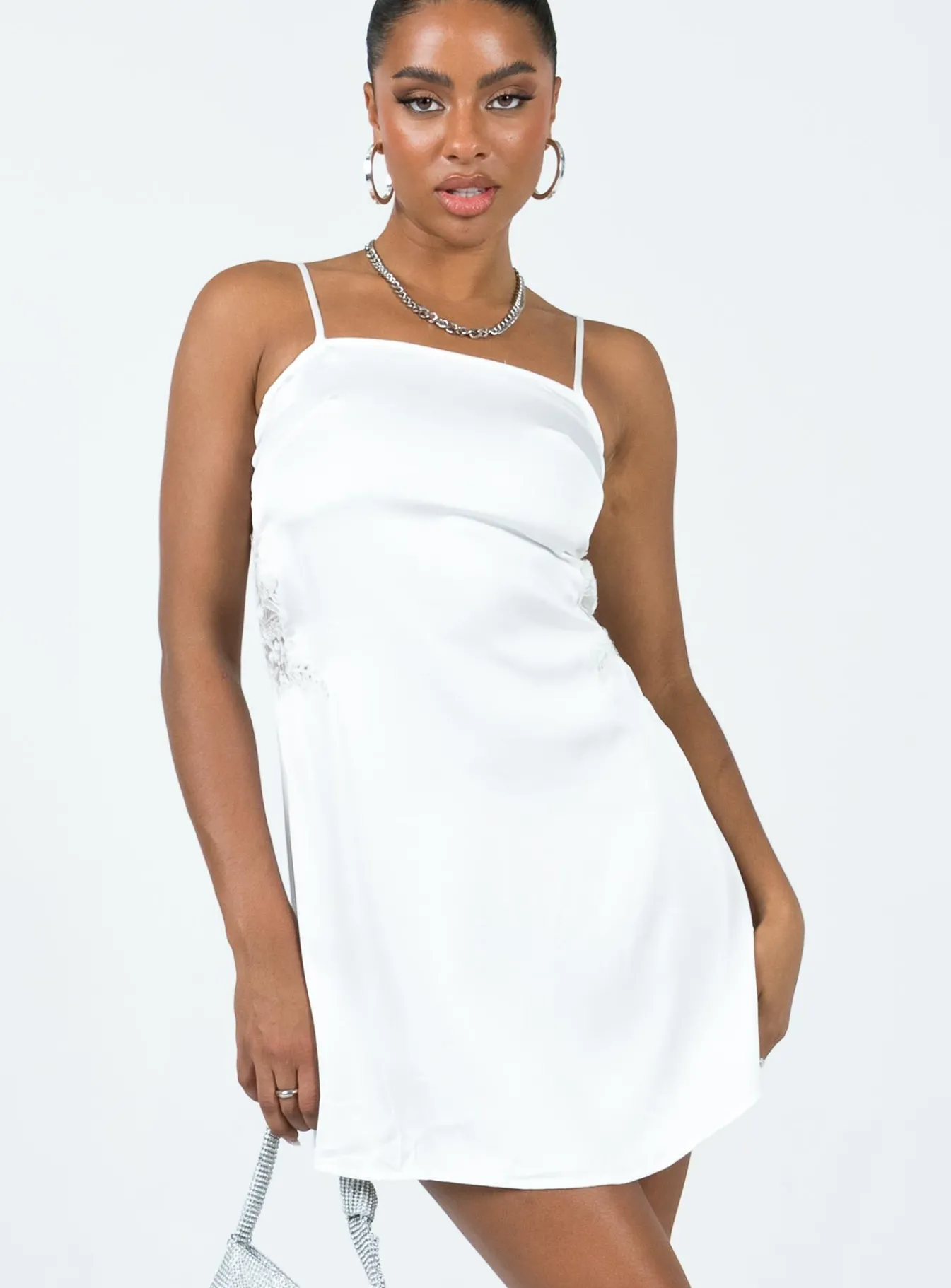 Princess Polly Orsette Mini Dress White Best Sale