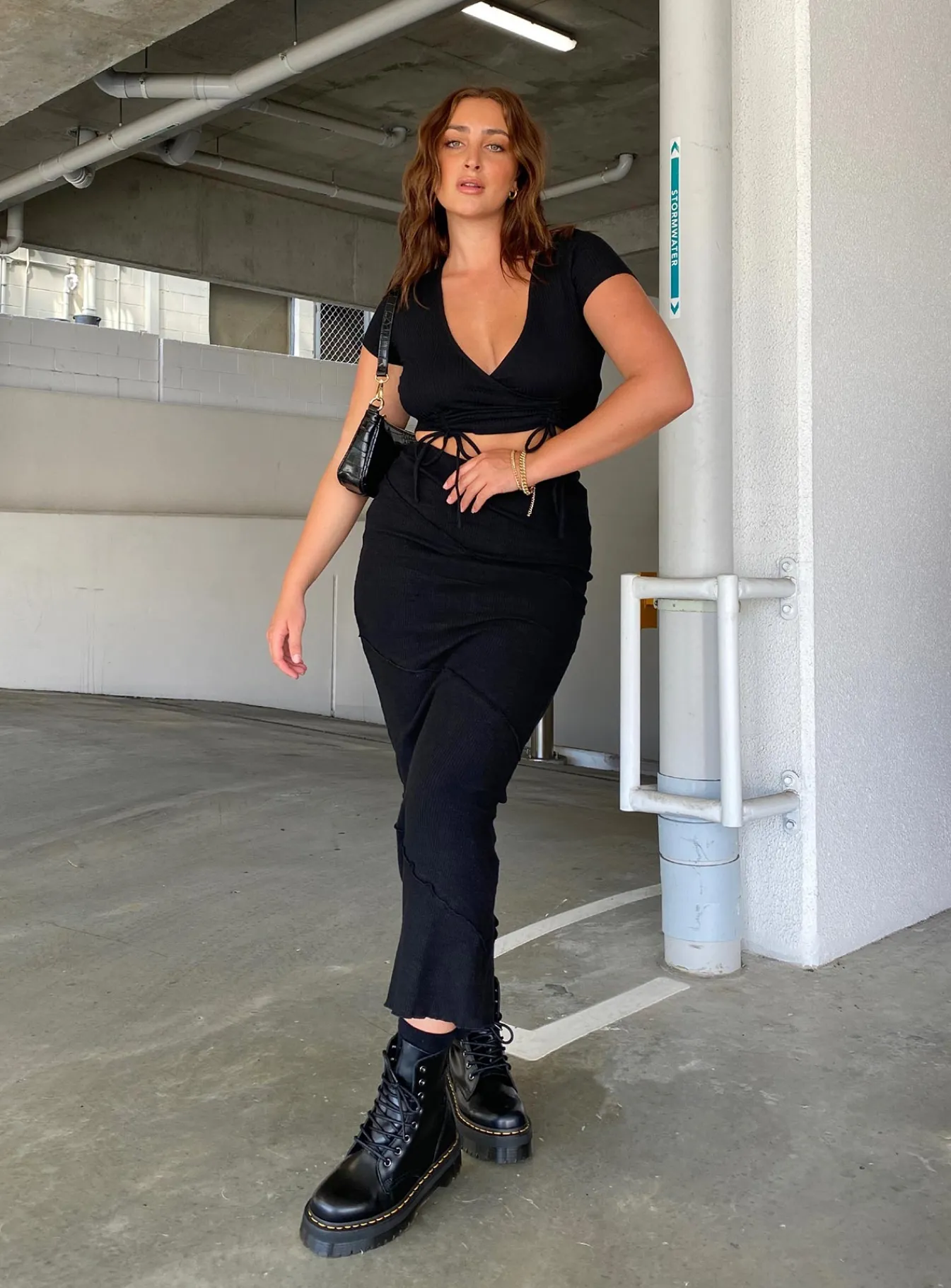 Princess Polly Oscar Maxi Skirt Black Best Sale