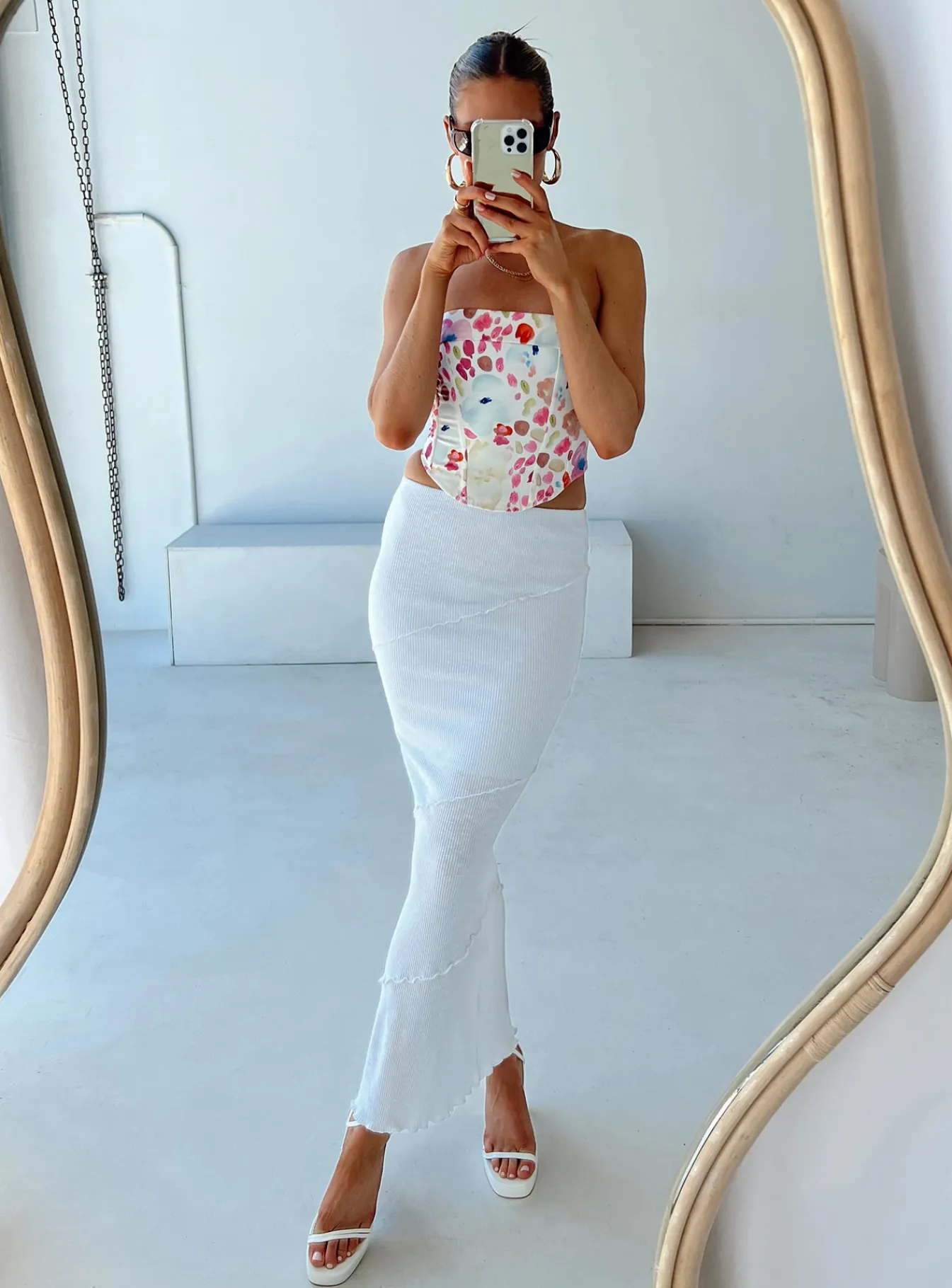 Princess Polly Oscar Maxi Skirt White Best Sale