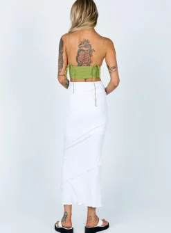 Princess Polly Oscar Maxi Skirt White Best Sale