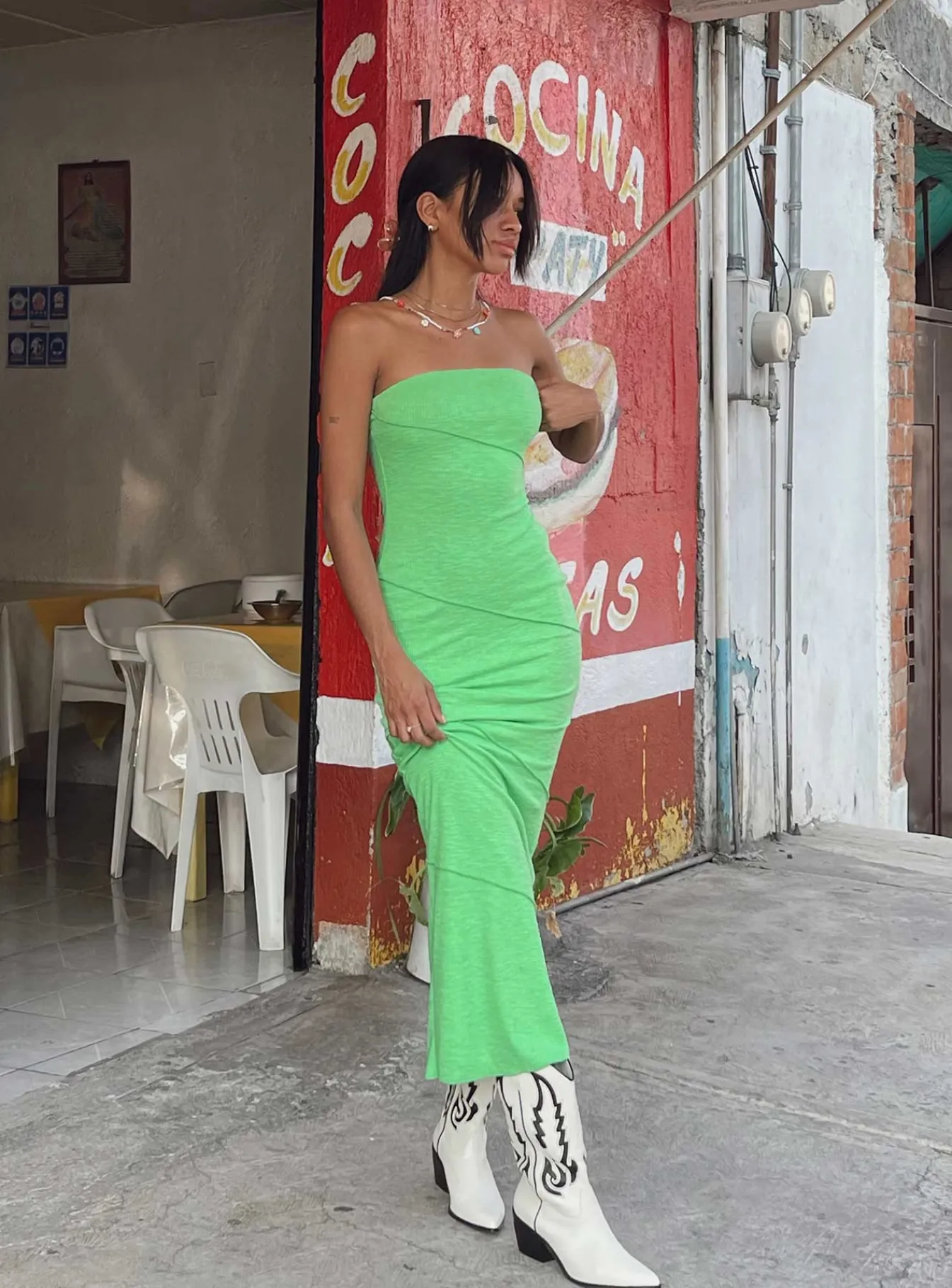 Princess Polly Oscar Midi Dress Green Best Sale