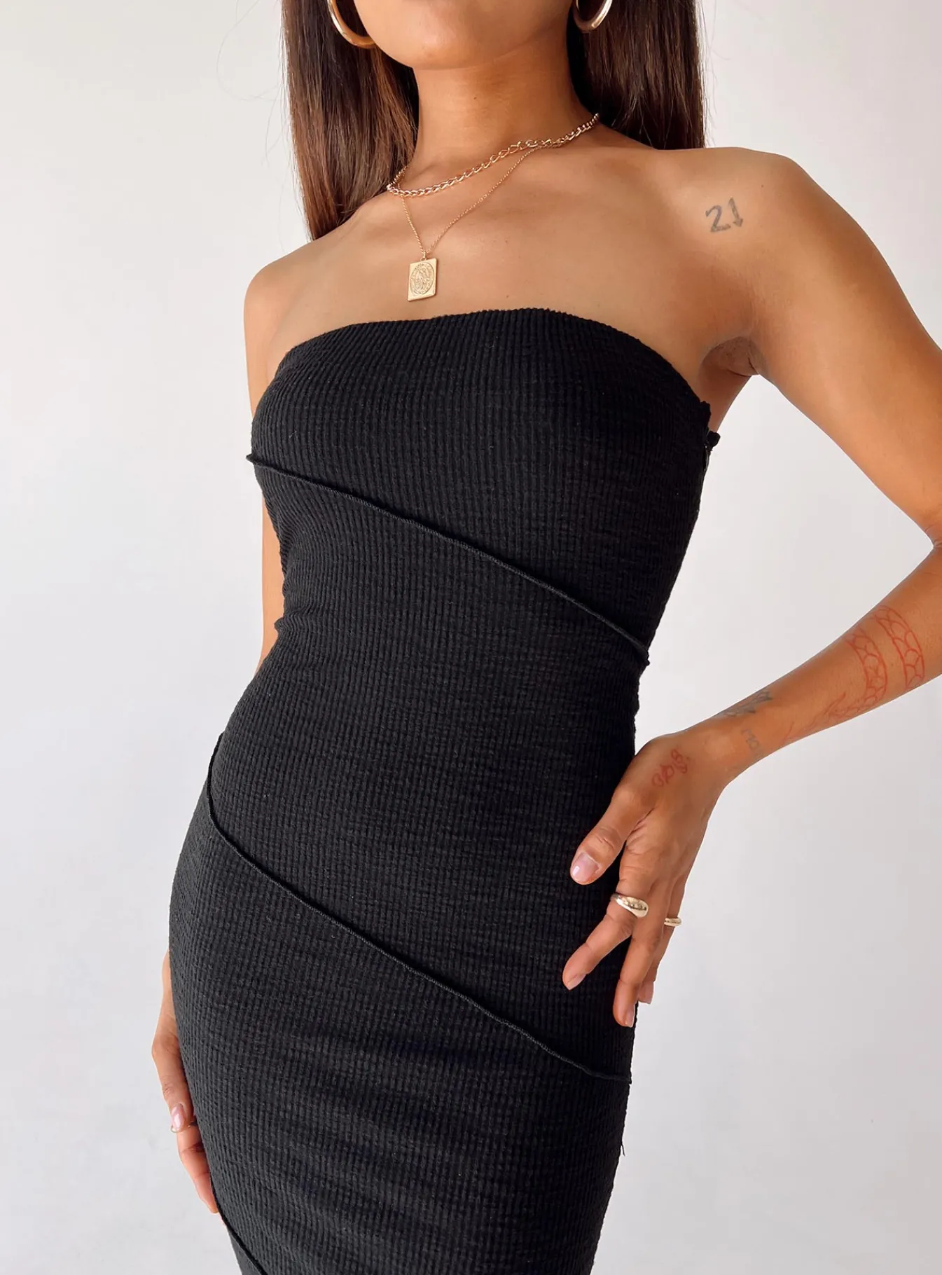 Princess Polly Oscar Midi Dress Black Flash Sale