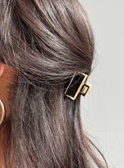 Princess Polly Osheya Hair Clip   Gold Best Sale