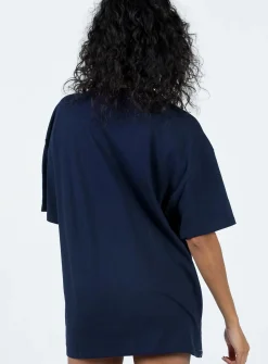 Princess Polly Out Of Office Tee Blue Online