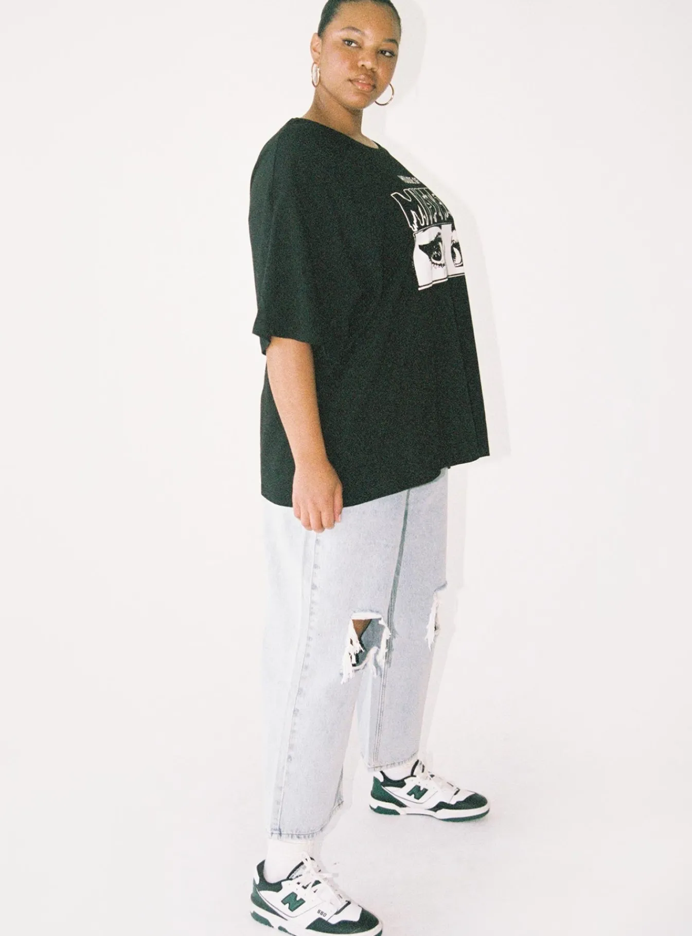 Princess Polly Oxford Mom Jeans Mid Washcurve Denim Store