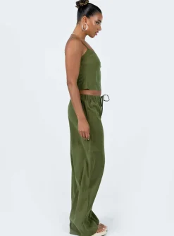 Princess Polly Paigey Set  Khaki Flash Sale