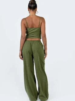 Princess Polly Paigey Set  Khaki Flash Sale