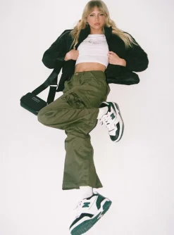 Princess Polly Paisley Tattoo Cargo Pants  Khaki Hot