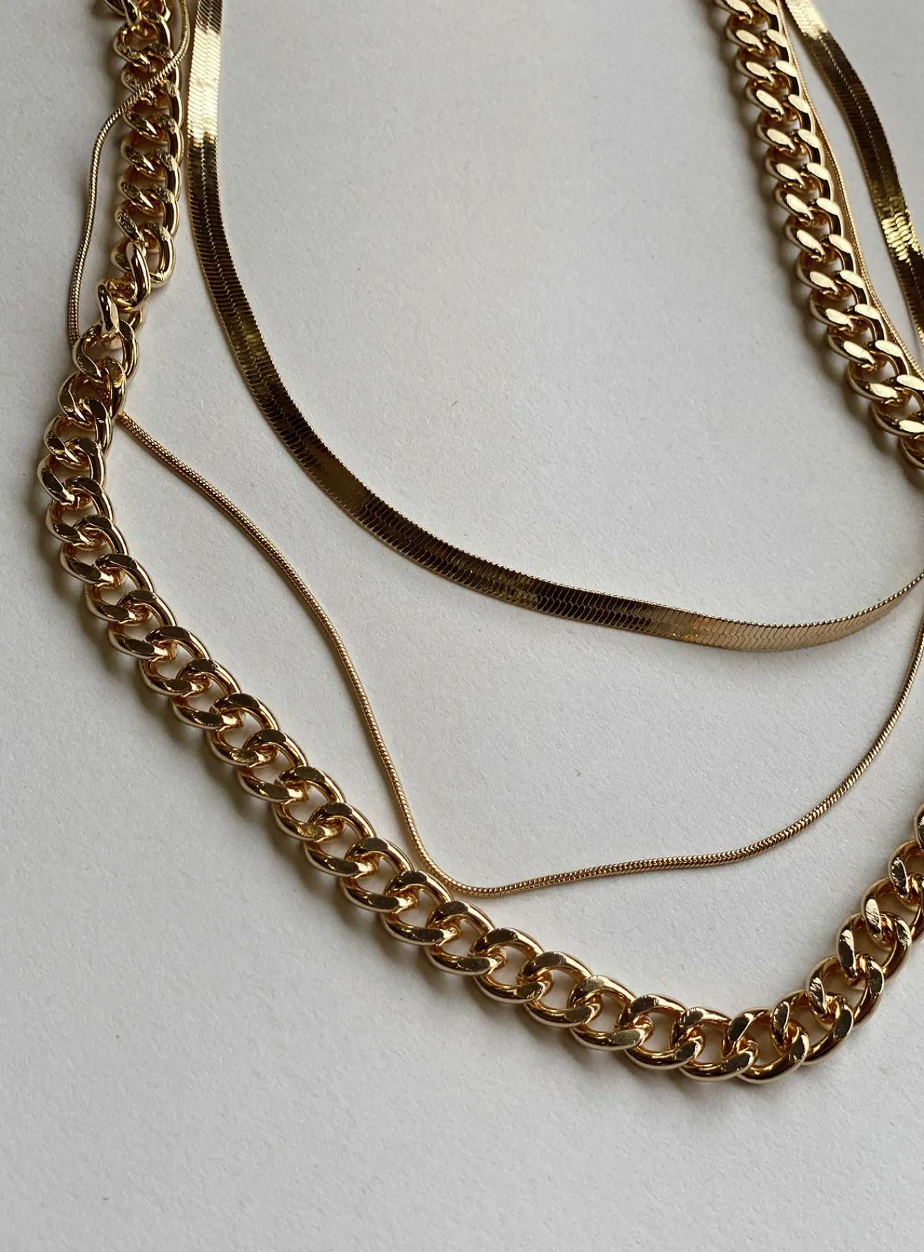 Princess Polly Paleicia Necklace Set Gold Fashion