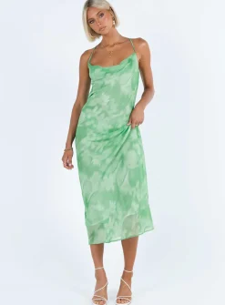 Princess Polly Pantano Maxi Dress  Green Shop