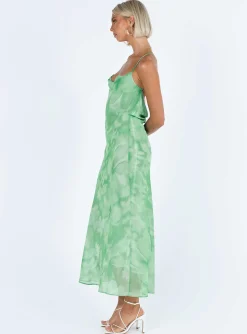 Princess Polly Pantano Maxi Dress  Green Shop