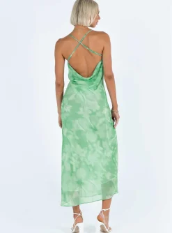 Princess Polly Pantano Maxi Dress  Green Shop