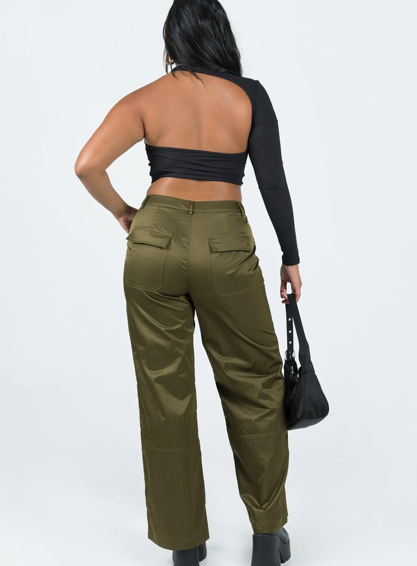 Princess Polly Parkham Utility Pants Khaki Online