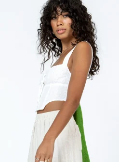Princess Polly Parnell Top White Online