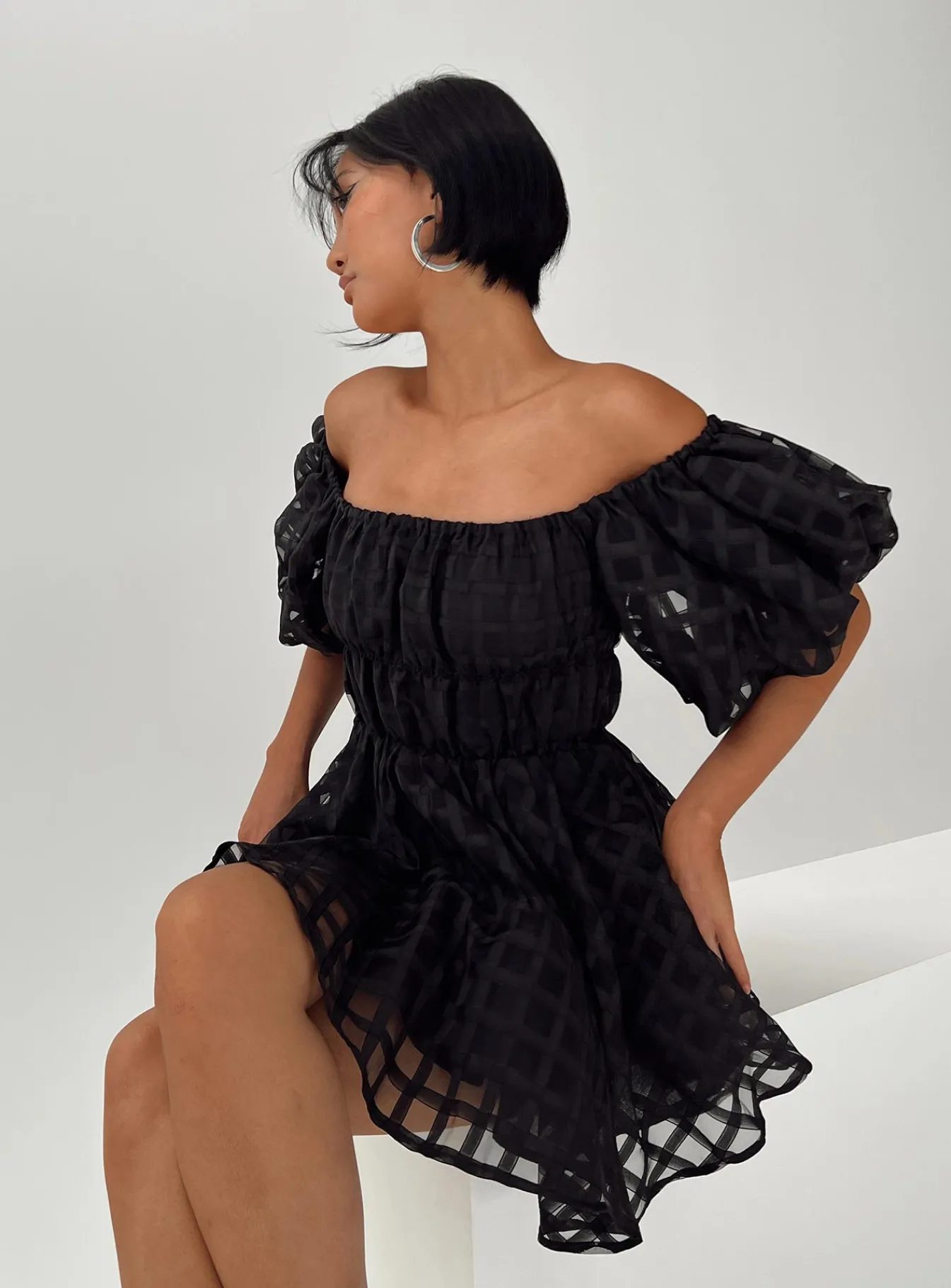 Princess Polly Pascali Mini Dress Black Cheap