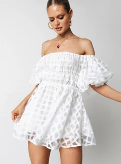 Princess Polly Pascali Mini Dress  White Fashion